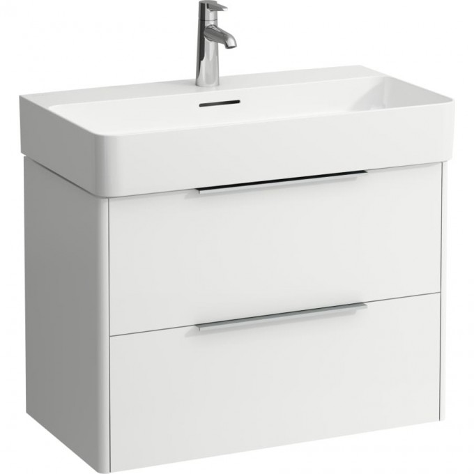 Шкафчик для раковины LAUFEN BASE 810285, с 2 ящиками, белый матовый 4.0235.2.110.260.1 Шкафчик для раковины LAUFEN BASE 810285, с 2 ящиками, белый матовый 4.0235.2.110.260.1