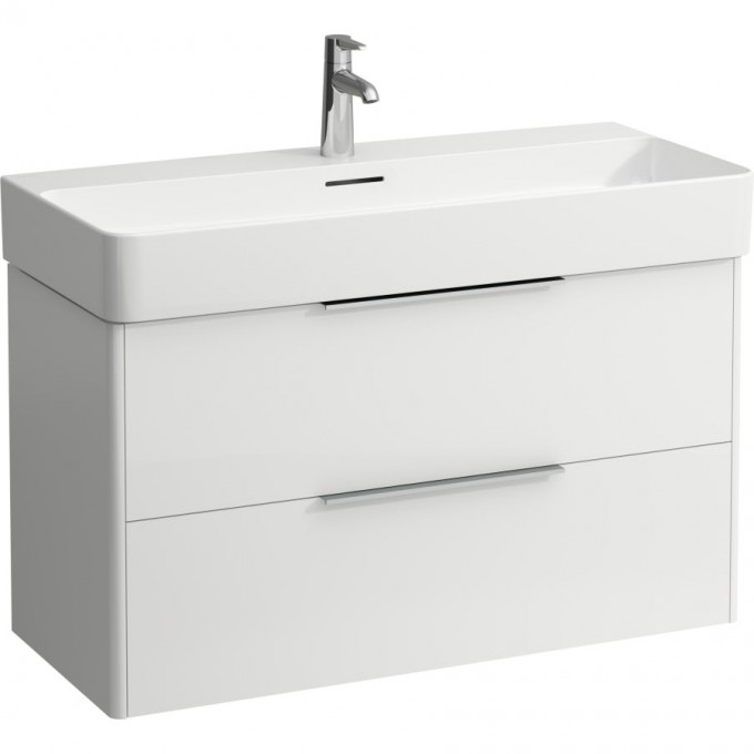 Шкафчик LAUFEN BASE 930 x 390 x 530 мм для раковины 810287, с 2 ящиками, белый матовый 4.0241.2.110.260.1 Шкафчик LAUFEN BASE 930 x 390 x 530 мм для раковины 810287, с 2 ящиками, белый матовый 4.0241.2.110.260.1