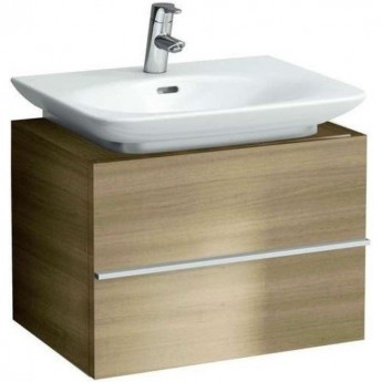 Шкафчик под раковину LAUFEN CASE FOR PALACE 81070.2, 81070.3, 2 выдвижных ящика, дуб