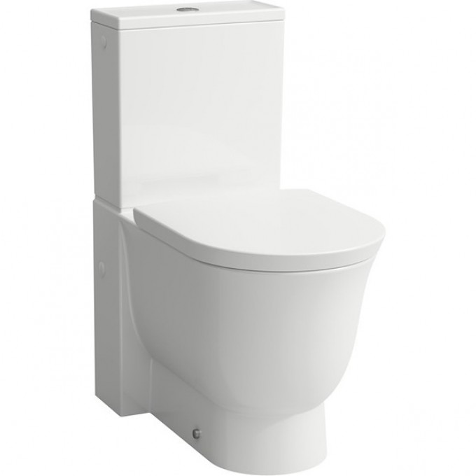 Унитаз-моноблок LAUFEN NEW CLASSIC 8.2485.8.000.000.1, напольный, безободковый, белый матовый 8.2485.8+8.2885.3 Унитаз-моноблок LAUFEN NEW CLASSIC 8.2485.8.000.000.1, напольный, безободковый, белый матовый 8.2485.8+8.2885.3